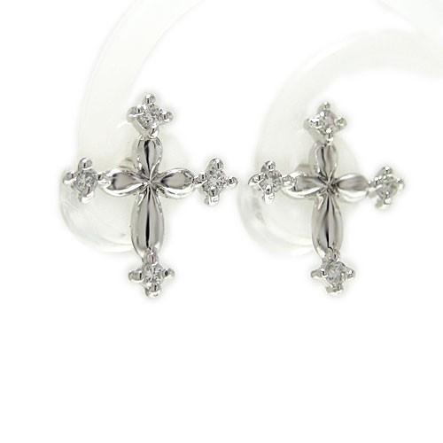 PT900プラチナ ピアス プラチナピアス スタッドピアス ダイヤ