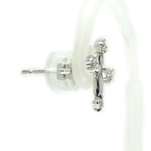 Pt900 ダイヤクロス スタッドピアス プラチナ PT900プラチナ ピアス プラチナピアス スタッドピアス ダイヤ ダイヤ