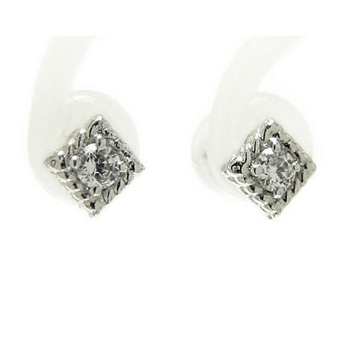 K10ホワイトゴールド / イエローゴールド / ピンクゴールド ピアス