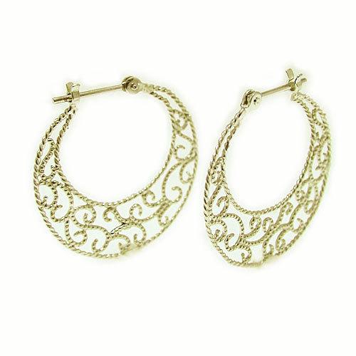 k*o様 地金ピアス　（18金、18金ホワイトゴールド） 楽天市場】【即納可】 地金 ピアス 18金 イエローゴールド k18