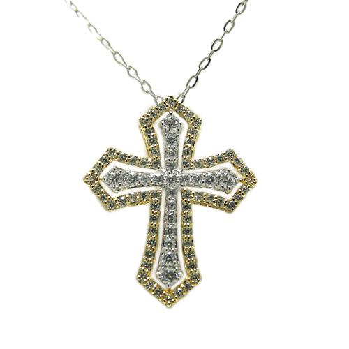 ペンダント シルバー シルバーペンダント ネックレス クロス クロス 