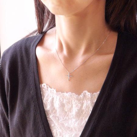 ペンダント ペアペンダント プラチナ プラチナペンダント ネックレス ペア 羽 羽根 フェザー クロス ダイヤモンド ペアジュエリー スライド PT900 天然石 誕生石の画像
