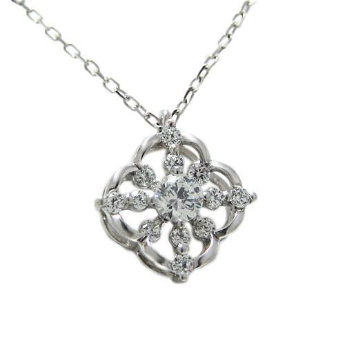 ペンダント PT900プラチナ プラチナペンダント ネックレス 雪の