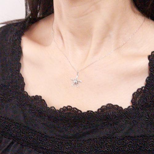４℃プラチナ 雪の結晶 ネックレス 楽天市場】雪の結晶 ネックレス プラチナの通販