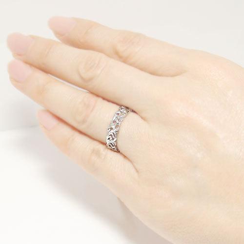 K18ホワイトゴールド/イエローゴールド/ピンクゴールド リング ペア