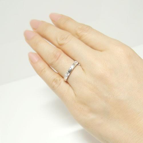 PT900プラチナ リング 指輪 プラチナリング ダイヤ ダイヤリング