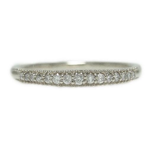 卸し売り購入 PT900プラチナ　リング　ダイヤ　ダイヤモンド　エタニティー　重ね着け　細身　指輪 指輪