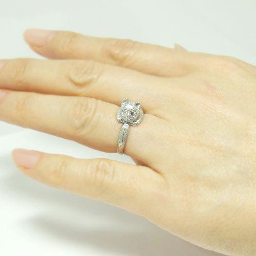 激安正規 ダイヤモンド ペット キャット ネコ 指輪 リング Pt900プラチナ ピンキー 誕生石 国産 天然石 天然石 ブライダル マリッジ 結婚指輪 重ね着け 指輪 サイズをお選びください 14 Actofcommunication Com