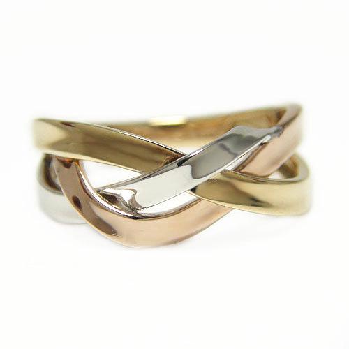 リング K10ホワイトゴールド イエローゴールド ピンクゴールド