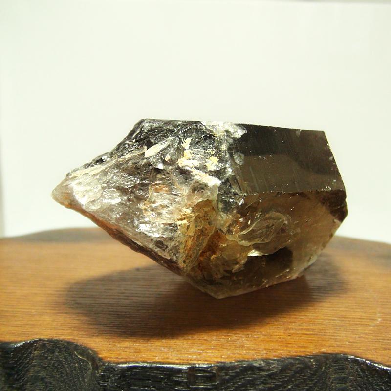 天然石置物 水晶置物 水晶 スモーキークォーツ 茶水晶 原石 煙水晶 
