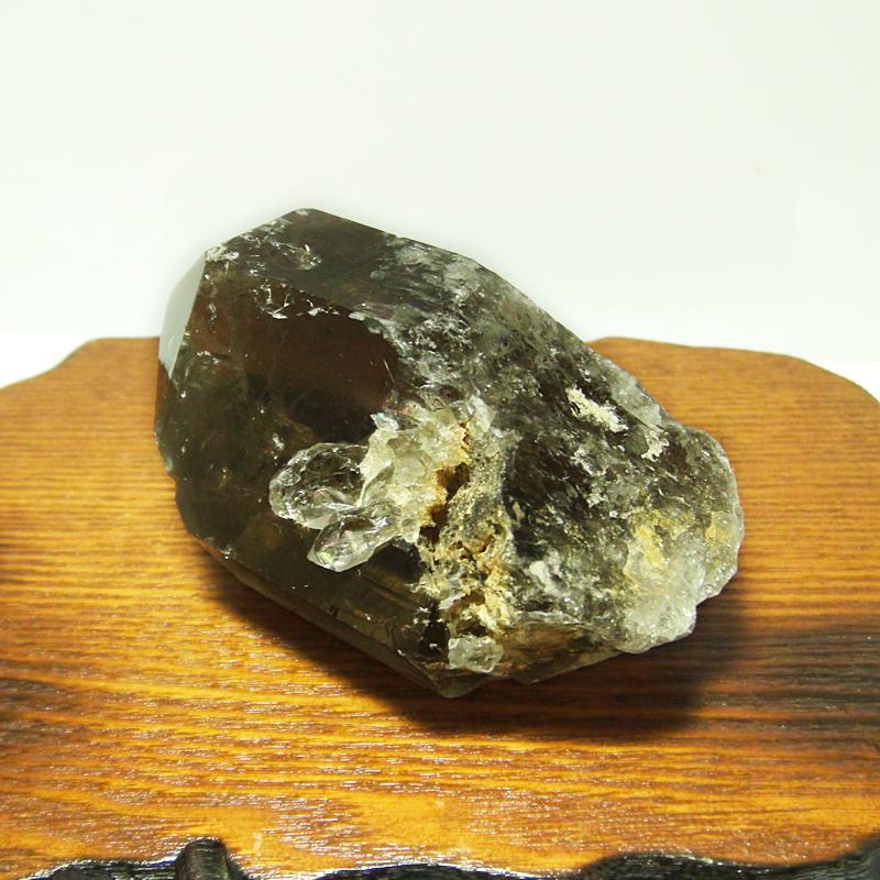 天然石置物 水晶置物 水晶 スモーキークォーツ 茶水晶 原石 煙水晶 