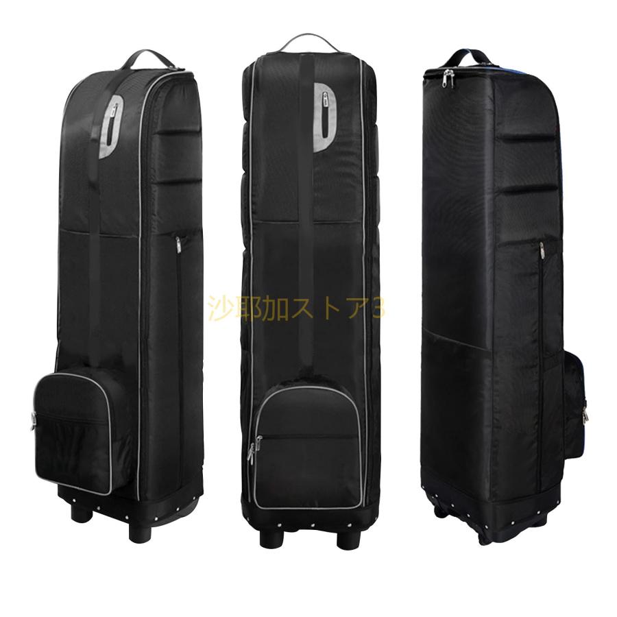 ゴルフトラベルバッグ,ホイール付き クラブ収納ケース | 折りたたみ式