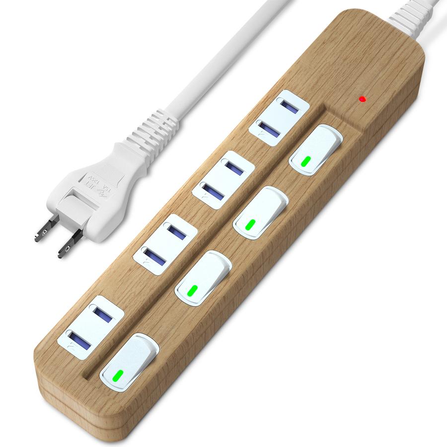 Sir Tone 電源ケ一ブル タップ 未使用 Amazon.co.jp: Fargo 延長コード 4個口 雷サージ 一括スイッチ付 STEEL