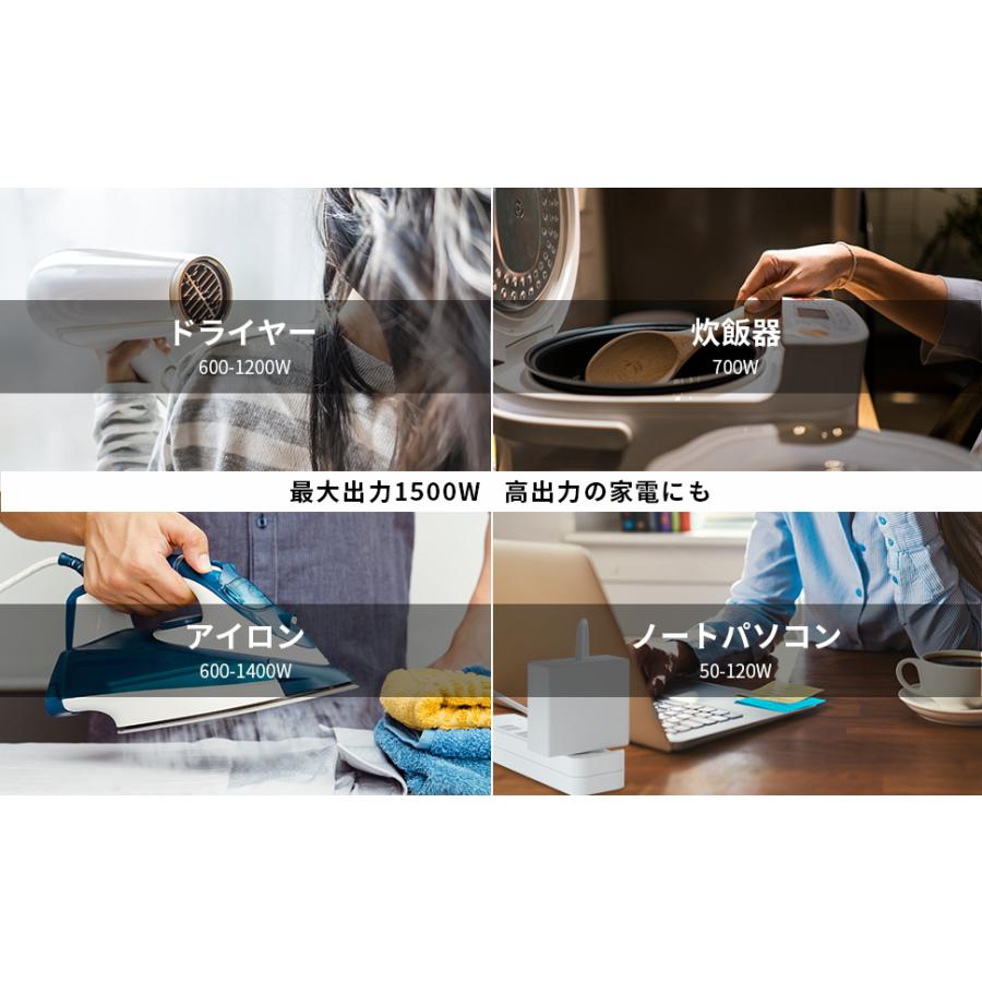 SAYBOUR 電源タップ 延長コード 1m AC 4個口 個別 スイッチ 節電 省エネ 雷ガード 節電タップ 雷ガード 雷サージ 海外 旅行 ...
