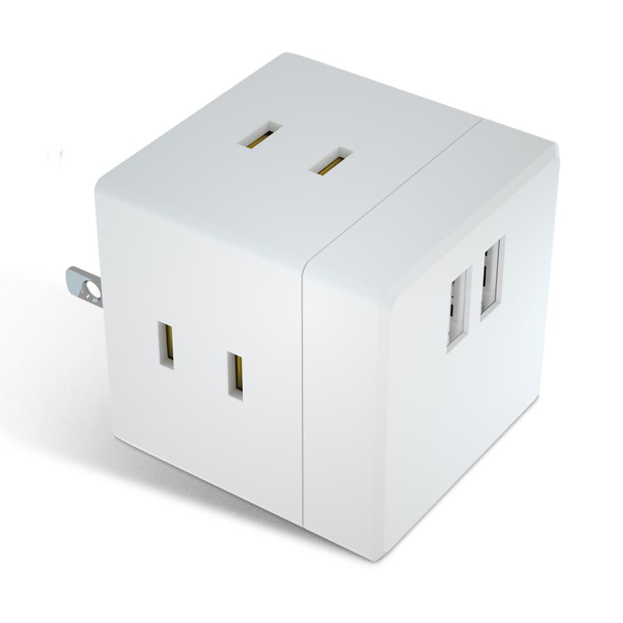 電源タップ コンセント USB-A USB 充電器 アダプタ 急速充電 3.1A AC4個口 3USB 海外 旅行 240V 小型 コンパクト 携帯 延長コード 充電器 | SAYBOUR | 06