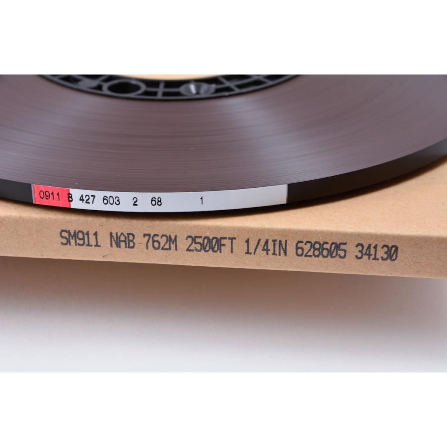 新品オープンリールテープ Rtm Sm911 1 4インチ幅 2500ft Pancake Srd Rtm Sm911 R 彩竜堂yahoo ショップ 通販 Yahoo ショッピング