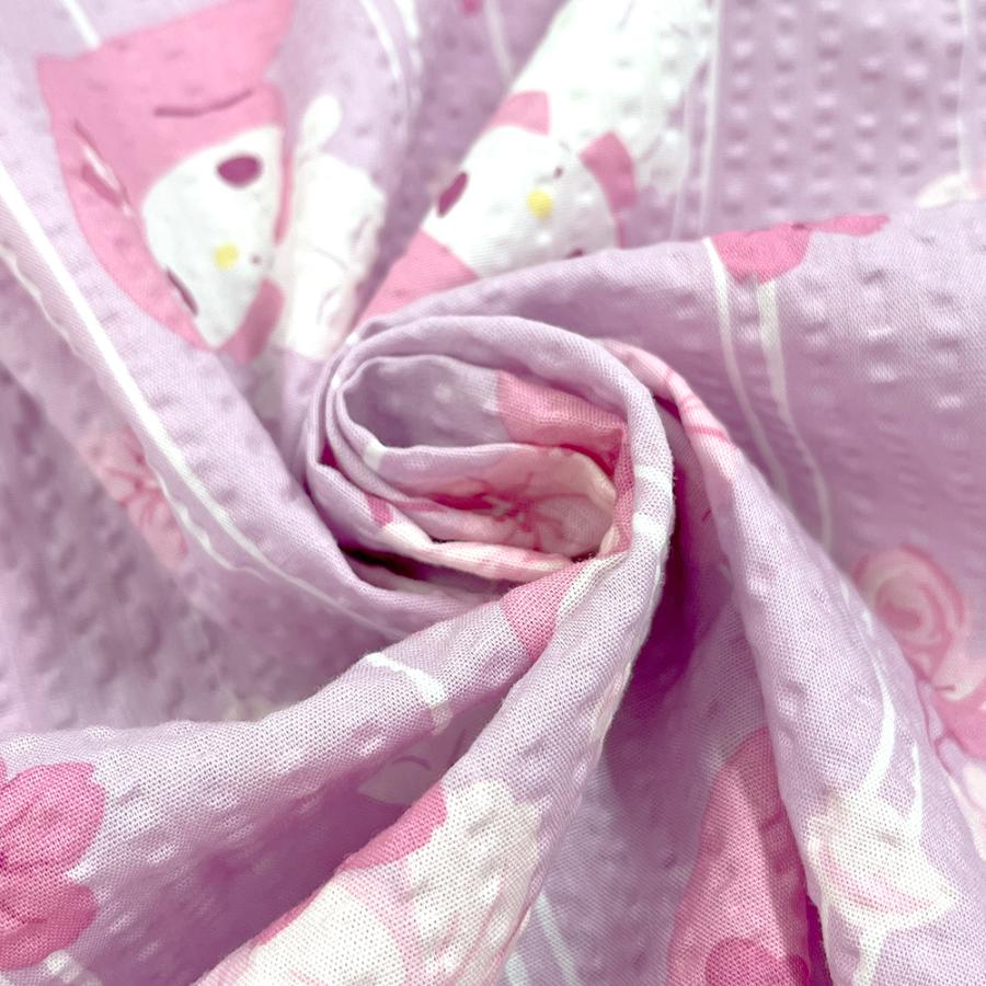 【新商品】SAZAC サザック SAN-2048 マイメロディ 桜柄甚平 ルームウェア 部屋着 | マイメロディ | 11