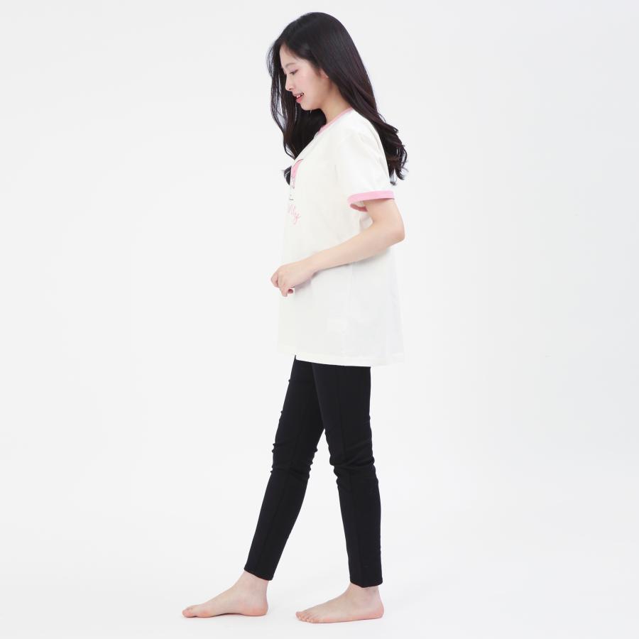 SAZAC サザック SAN-2061 しくしくマイメロディリンガーＴシャツ ルームウェア 部屋着 | マイメロディ | 04