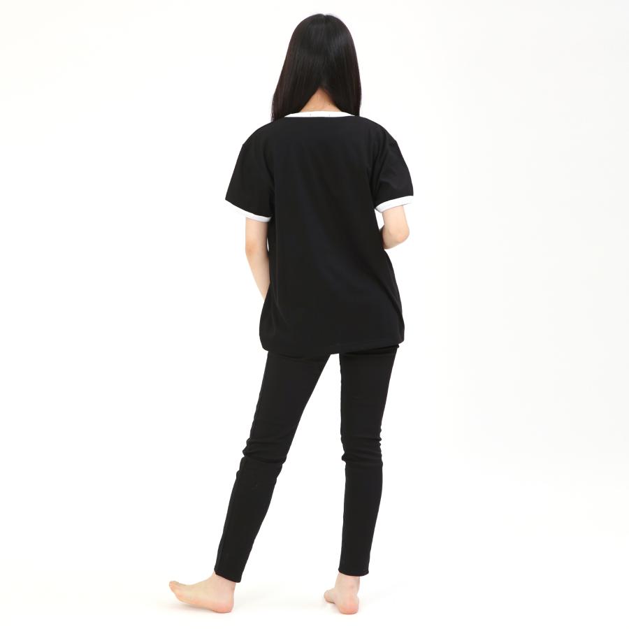 SAZAC サザック SAN-2062 ちょこんとおすわりクロミリンガーＴシャツ ルームウェア 部屋着 | クロミ | 05