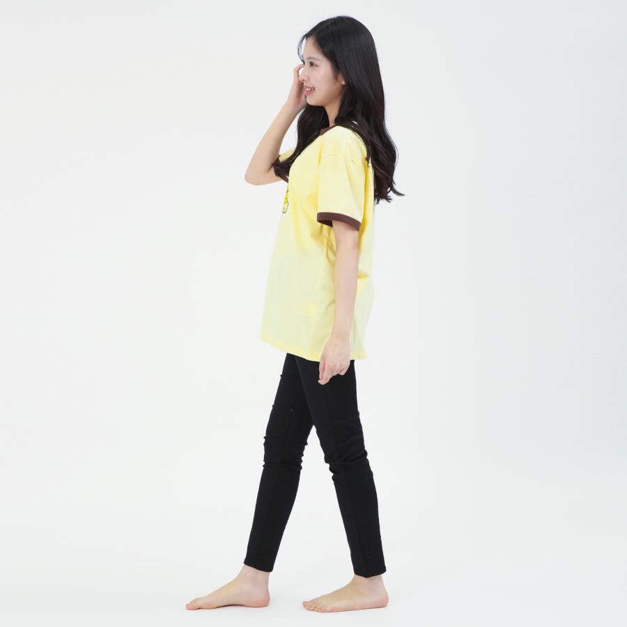 SAZAC サザック SAN-2063 むぎゅっとポムポムプリンリンガーＴシャツ ルームウェア 部屋着 | ポムポムプリン | 05