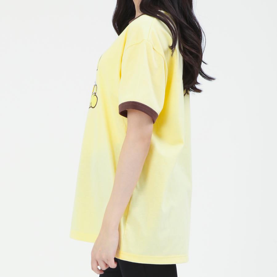 SAZAC サザック SAN-2063 むぎゅっとポムポムプリンリンガーＴシャツ ルームウェア 部屋着 | ポムポムプリン | 09
