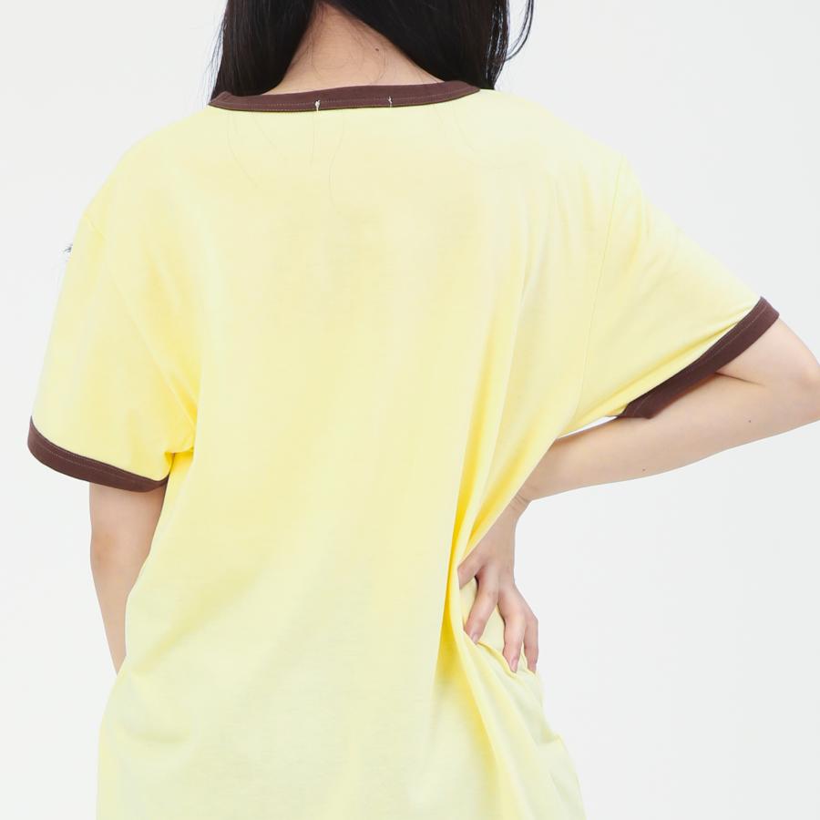 SAZAC サザック SAN-2063 むぎゅっとポムポムプリンリンガーＴシャツ ルームウェア 部屋着 | ポムポムプリン | 10