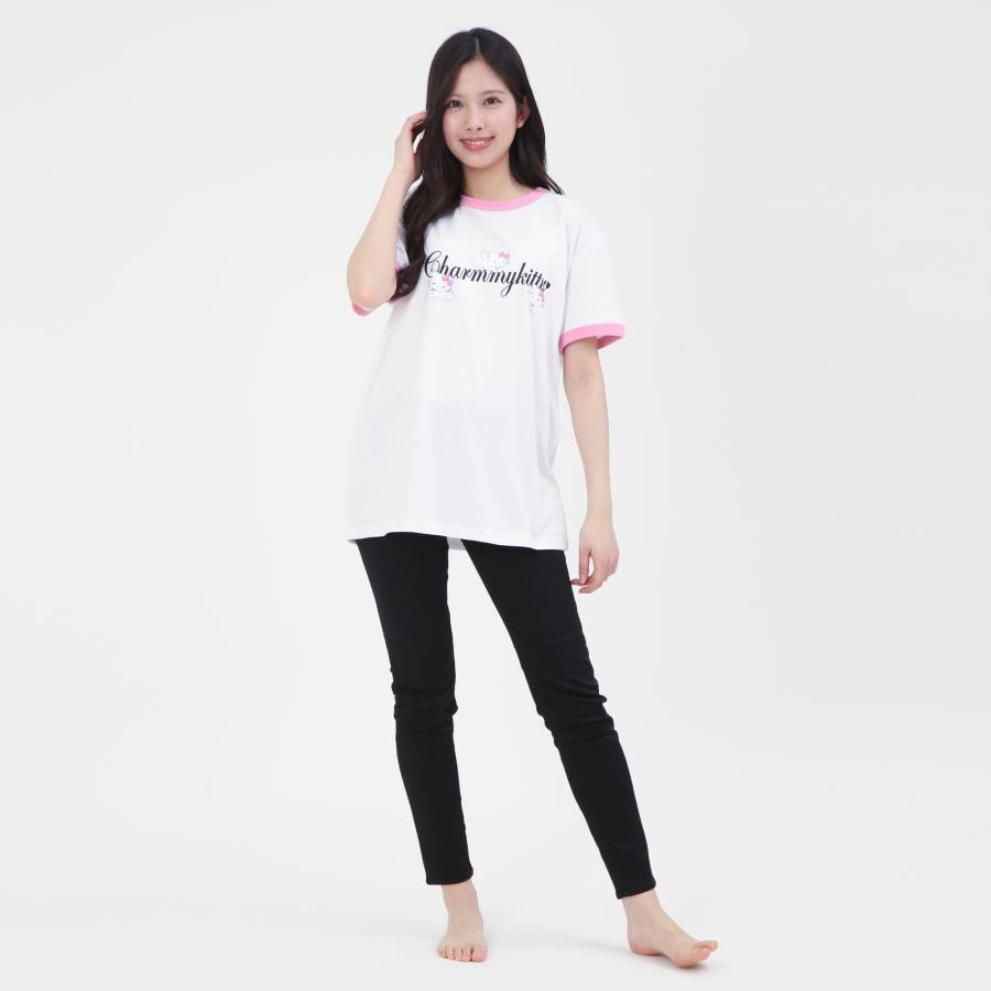 SAZAC サザック SAN-2064 あっちこっちチャーミーキティリンガーＴシャツ ルームウェア 部屋着 | sanrio | 02