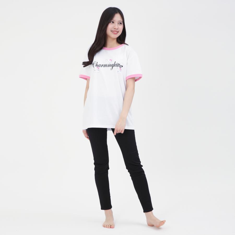 SAZAC サザック SAN-2064 あっちこっちチャーミーキティリンガーＴシャツ ルームウェア 部屋着 | sanrio | 03