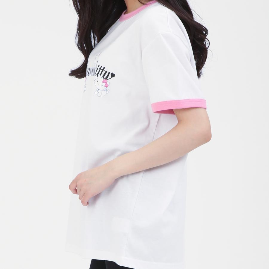 SAZAC サザック SAN-2064 あっちこっちチャーミーキティリンガーＴシャツ ルームウェア 部屋着 | sanrio | 09