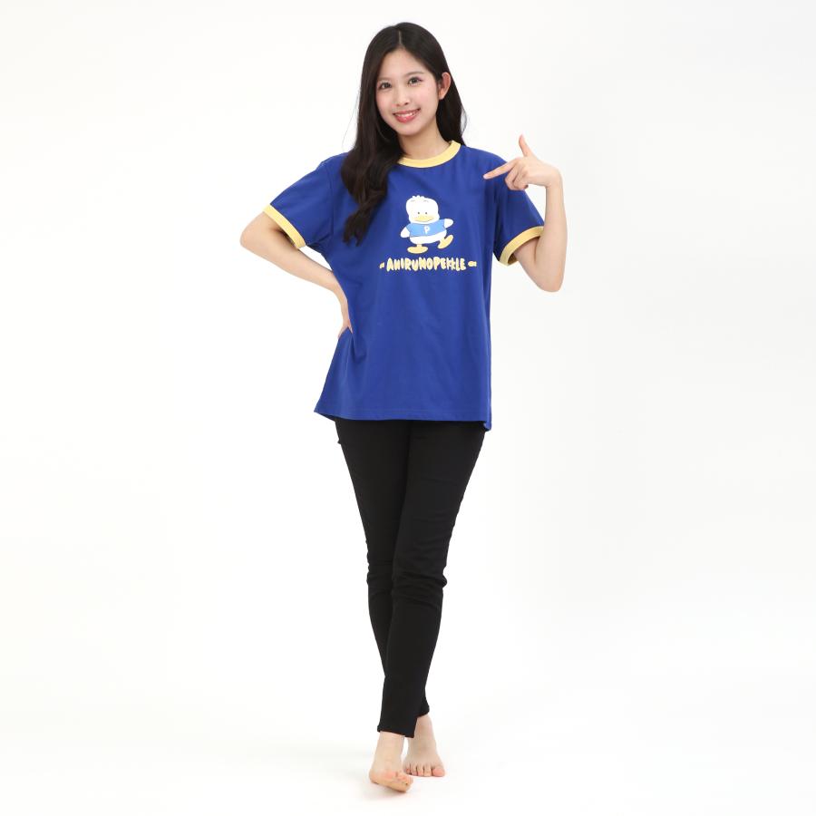 SAZAC サザック SAN-2065 あひるのペックルリンガーＴシャツ ルームウェア 部屋着 | sanrio | 01
