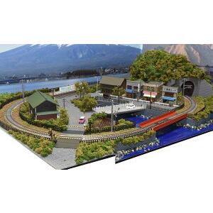 鉄道模型 ジオラマレイアウト 小型レイアウト 単線60x45cm 昭和の街並みガーター橋 Dcフィーダー付属 コレクターズショップサザン 通販 Yahoo ショッピング
