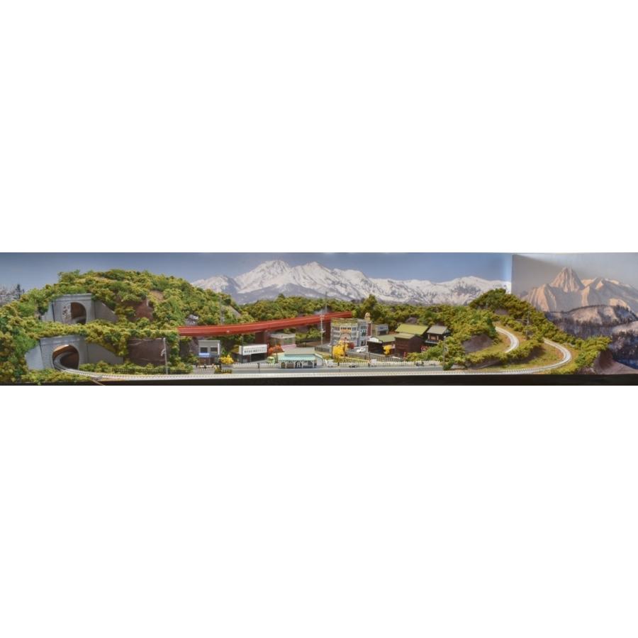 鉄道模型 ジオラマレイアウト Nゲージ用 単線120x60cm 8の字 鉄道模型 ジオラマレイアウト Nゲージ用 単線120x60cm 8の字