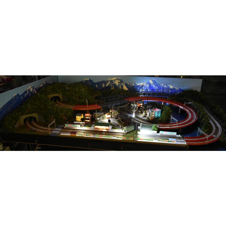 【売却済】Nゲージのジオラマ 外川駅Nゲージサイズ ジオラマ