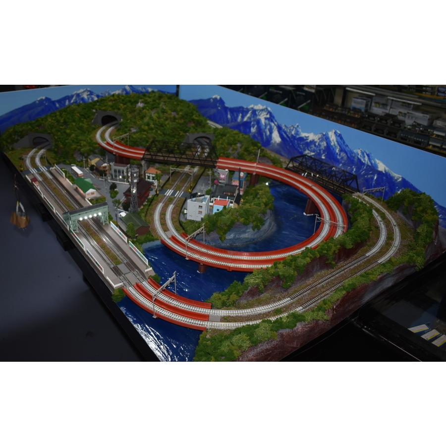 トミックス 鉄道模型 ジオラマレイアウト Nゲージ用 複線150x90cm