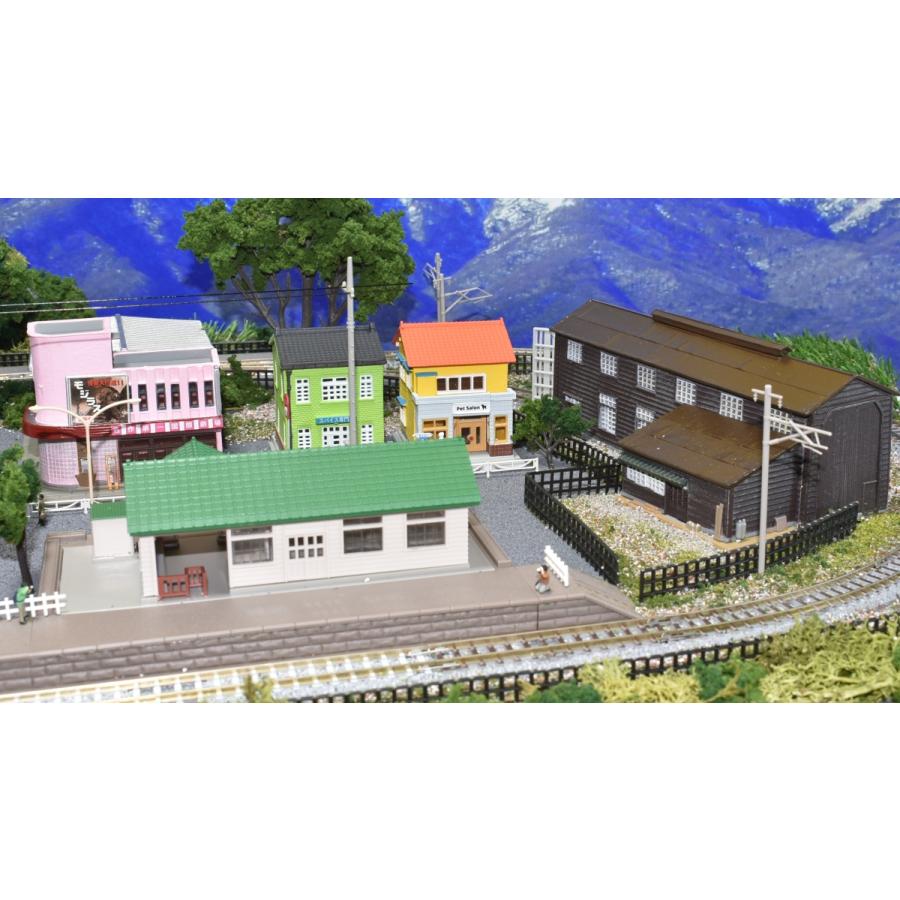 鉄道模型　レイアウトグッズ トミックス 鉄道模型 ジオラマレイアウト 小型レイアウト 単線
