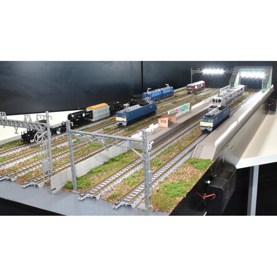 トミックス 鉄道模型 ジオラマ 展示台 Nゲージ用 対向式ホーム＆4線