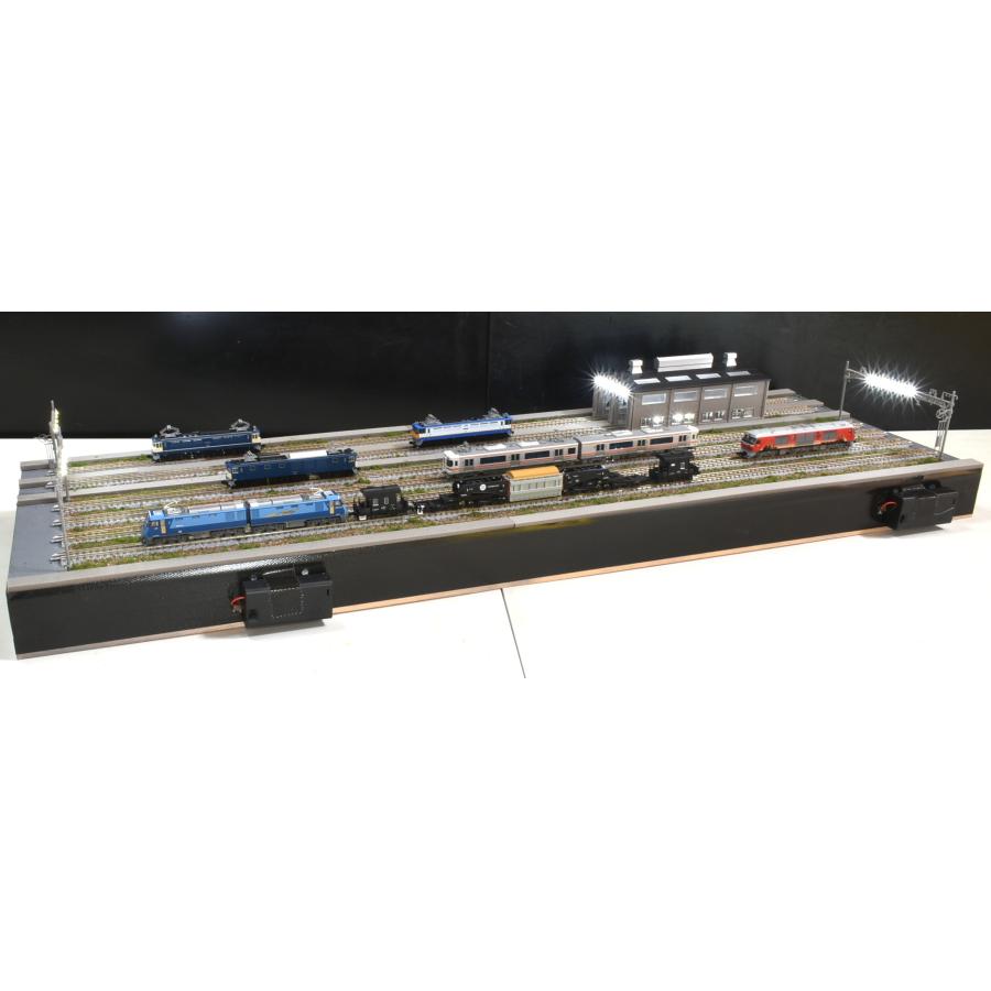 トミックス 鉄道模型 ジオラマ 展示台 Nゲージ用(6線路)複線機関庫＆4