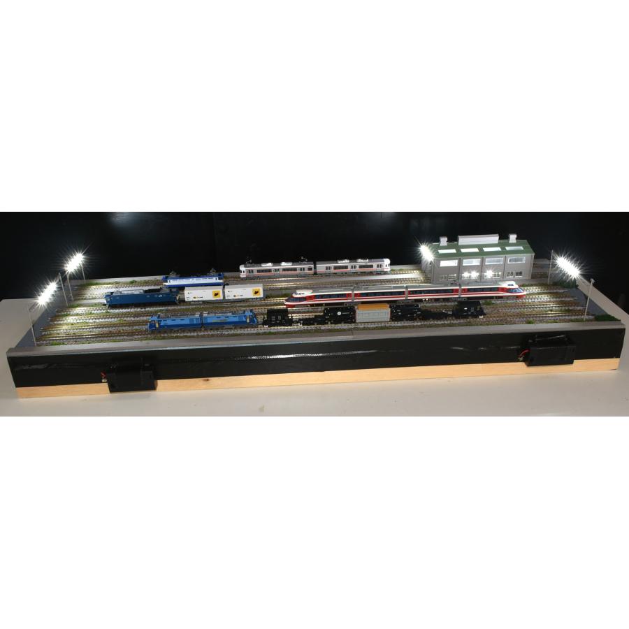 トミックス 鉄道模型 ジオラマ 展示台 Nゲージ用(6線路)複線機関庫＆4