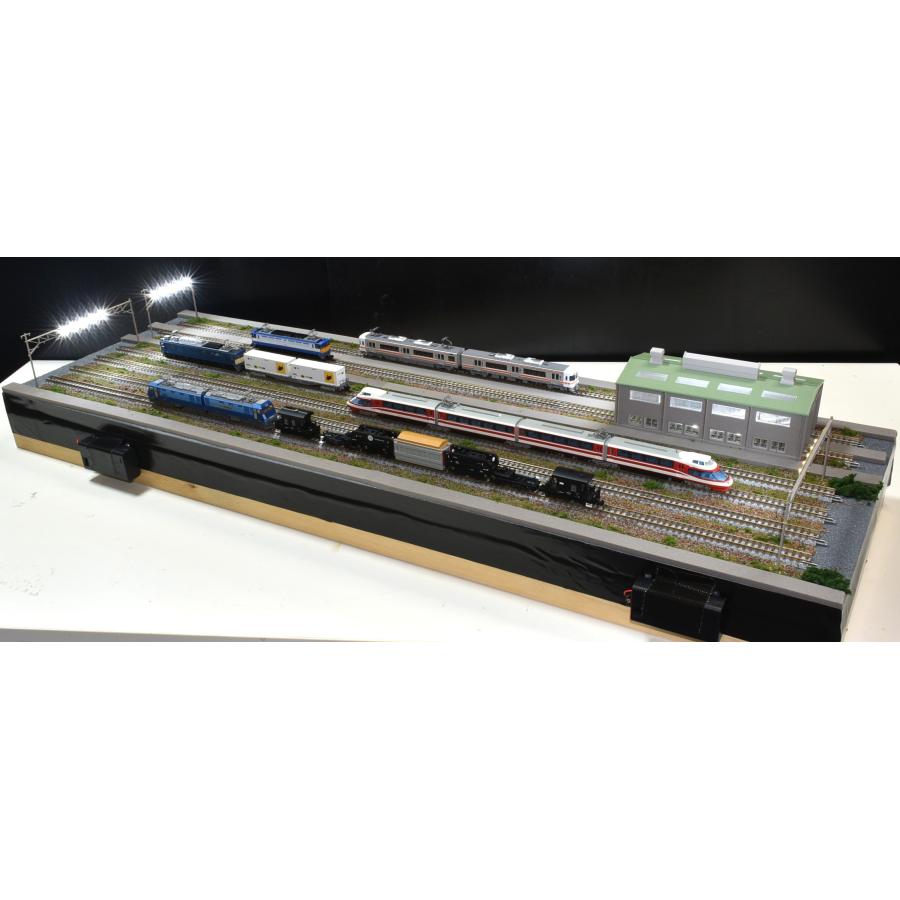 トミックス 鉄道模型 ジオラマ 展示台 Nゲージ用(6線路)複線機関庫＆4