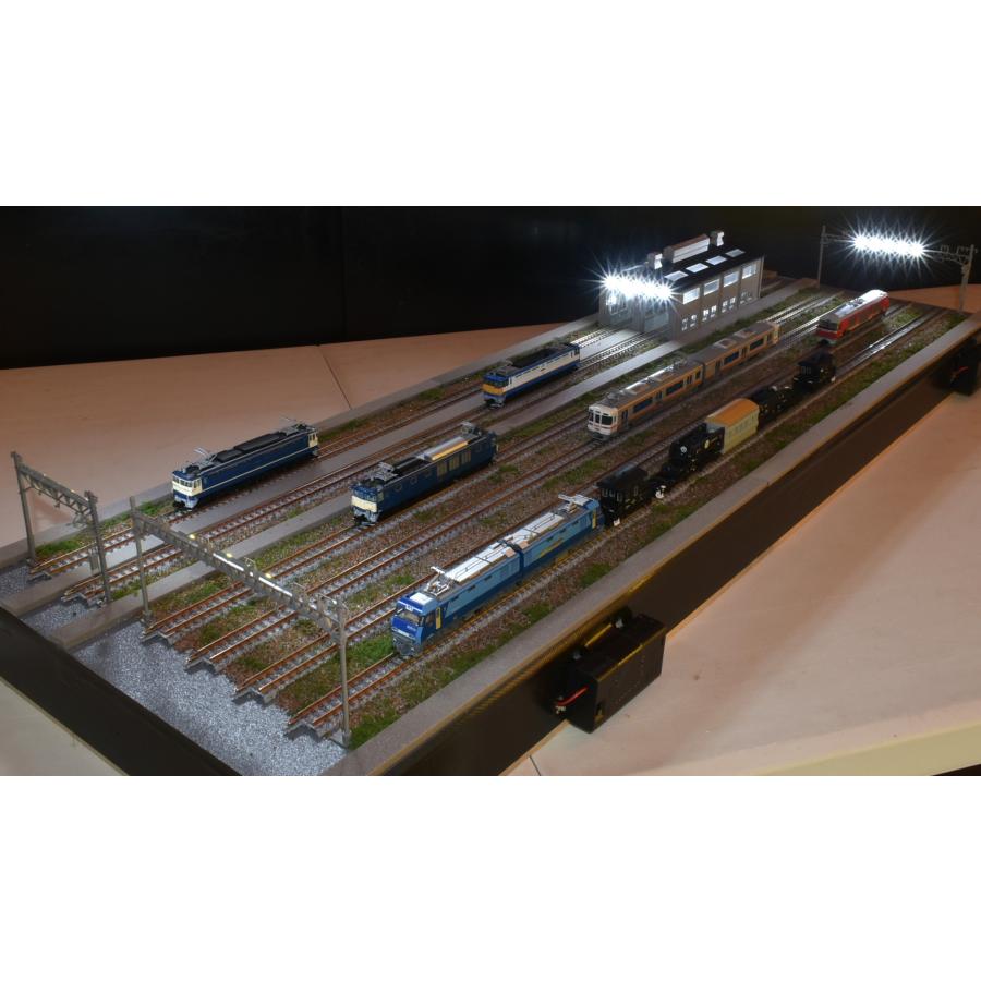 トミックス 鉄道模型 ジオラマ 展示台 Nゲージ用(6線路)複線機関庫＆4