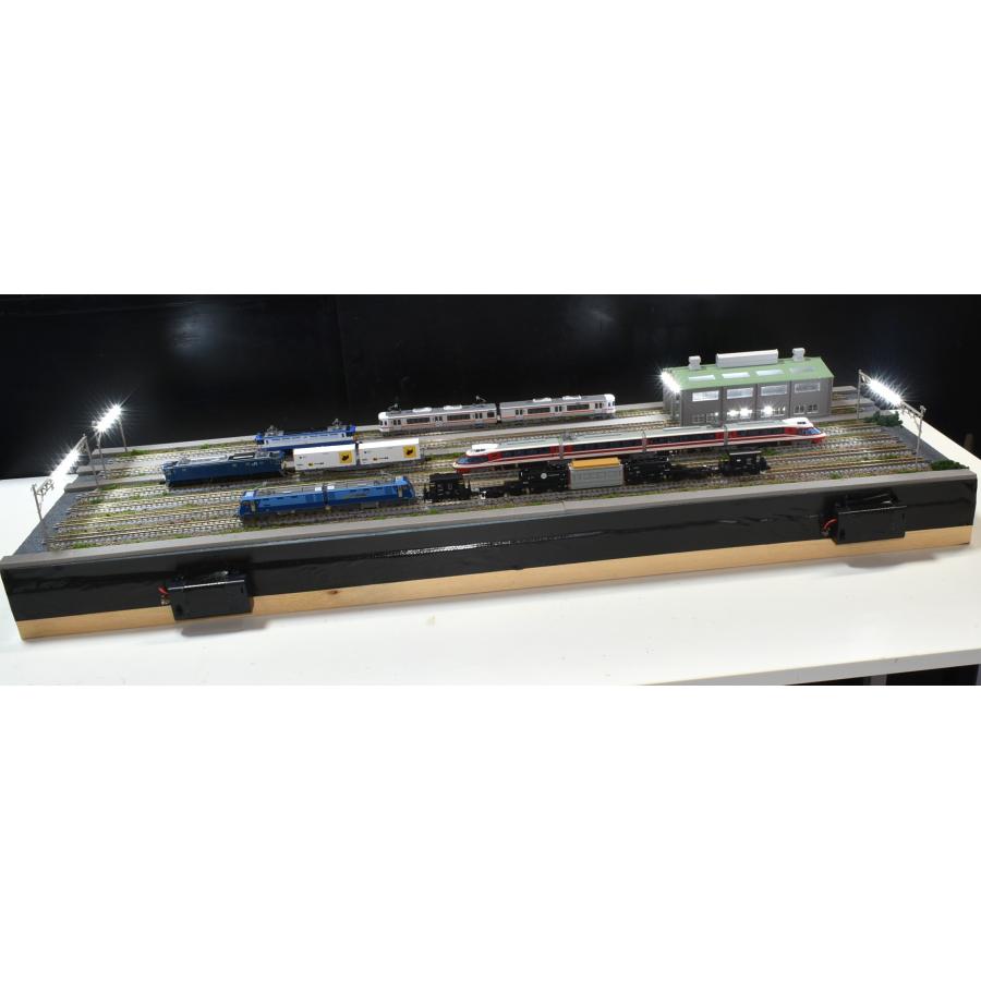 トミックス 鉄道模型 ジオラマ 展示台 Nゲージ用(6線路)複線機関庫＆4