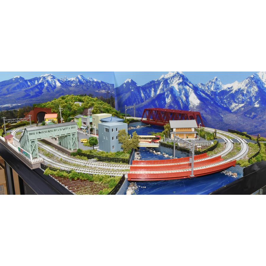 トミックス 鉄道模型 ジオラマレイアウト Nゲージ用 複線 トミックス 鉄道模型 ジオラマレイアウト Nゲージ用 複線