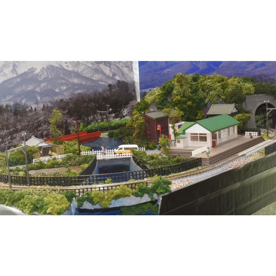 Nゲージ鉄道模型 昭和の田舎風景ジオラマ 単線レイアウト　車両・線路動作確認済 Nゲージジオラマ 昭和の村 - YouTube