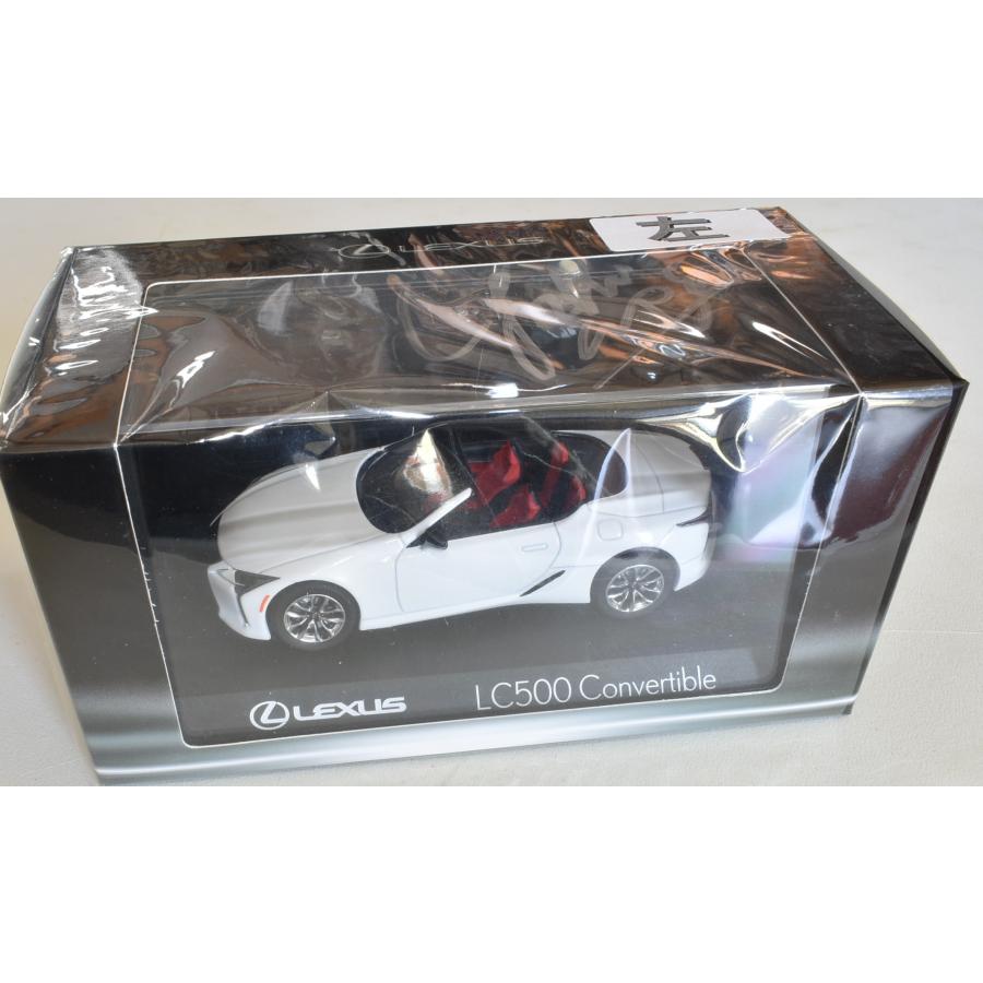 レクサス LC500 Convertible ホワイト 1/43 京商 京商 【1/43】京商1/43 レクサス LC500 コンバーチブル（パール