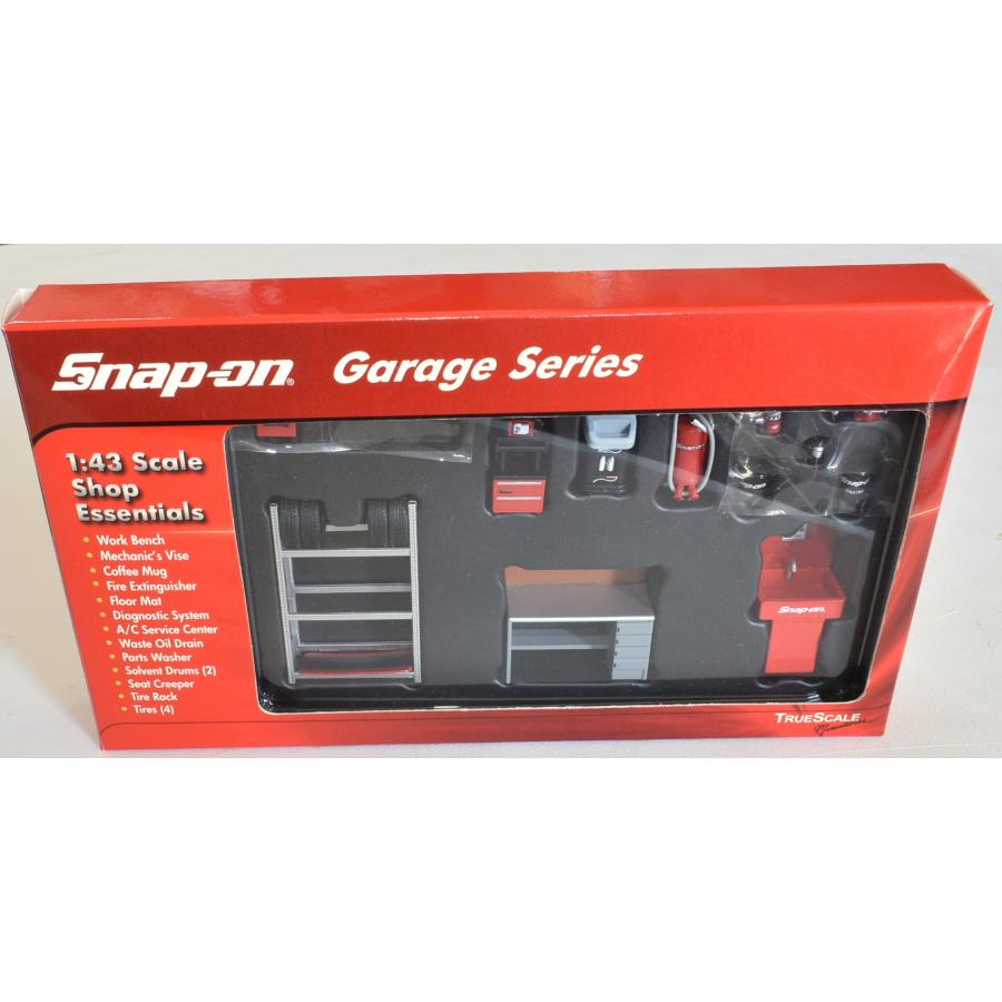 【1/43】Snap-on Garage Series スナップオン ガレージシリーズ(タイヤラック/デスク/オイル受け/診断機など)の画像
