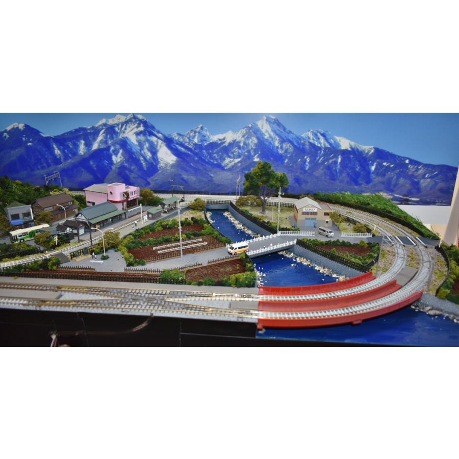 トミックス 鉄道模型 ジオラマレイアウト Nゲージ用 複線 トミックス 鉄道模型 ジオラマレイアウト Nゲージ用 複線