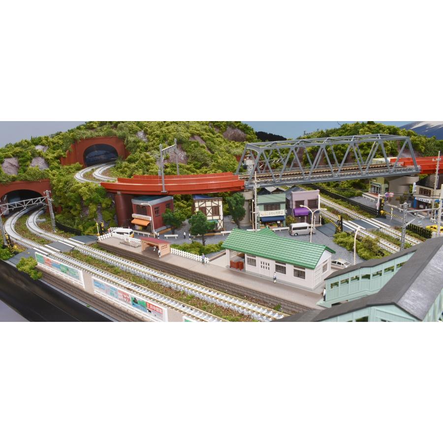 トミックス 鉄道模型 ジオラマレイアウト Nゲージ用 複線 トミックス 鉄道模型 ジオラマレイアウト Nゲージ用 複線