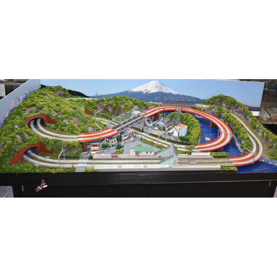 トミックス 鉄道模型 ジオラマレイアウト Nゲージ用 複線 トミックス 鉄道模型 ジオラマレイアウト Nゲージ用 複線