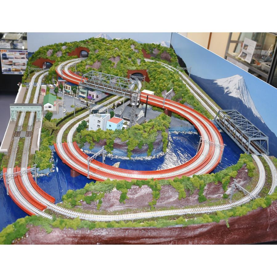 トミックス 鉄道模型 ジオラマレイアウト Nゲージ用 複線 トミックス 鉄道模型 ジオラマレイアウト Nゲージ用 複線