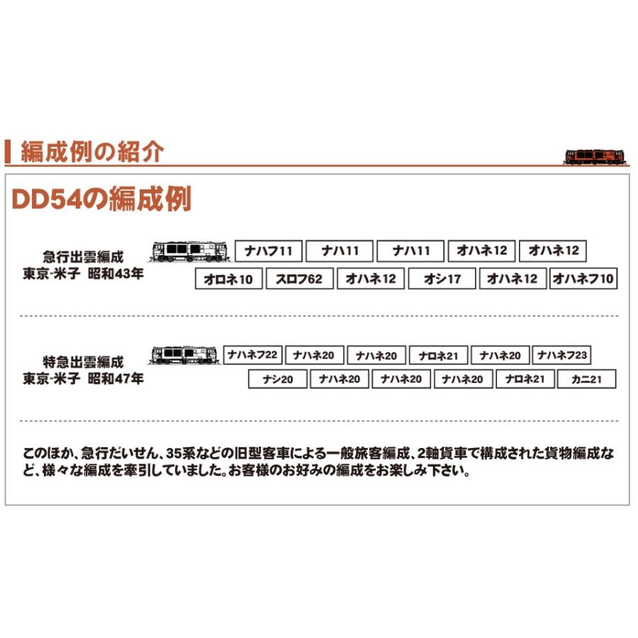 造形村 【造形村】HOゲージ 16番 DD54ディーゼル機関車 3次形